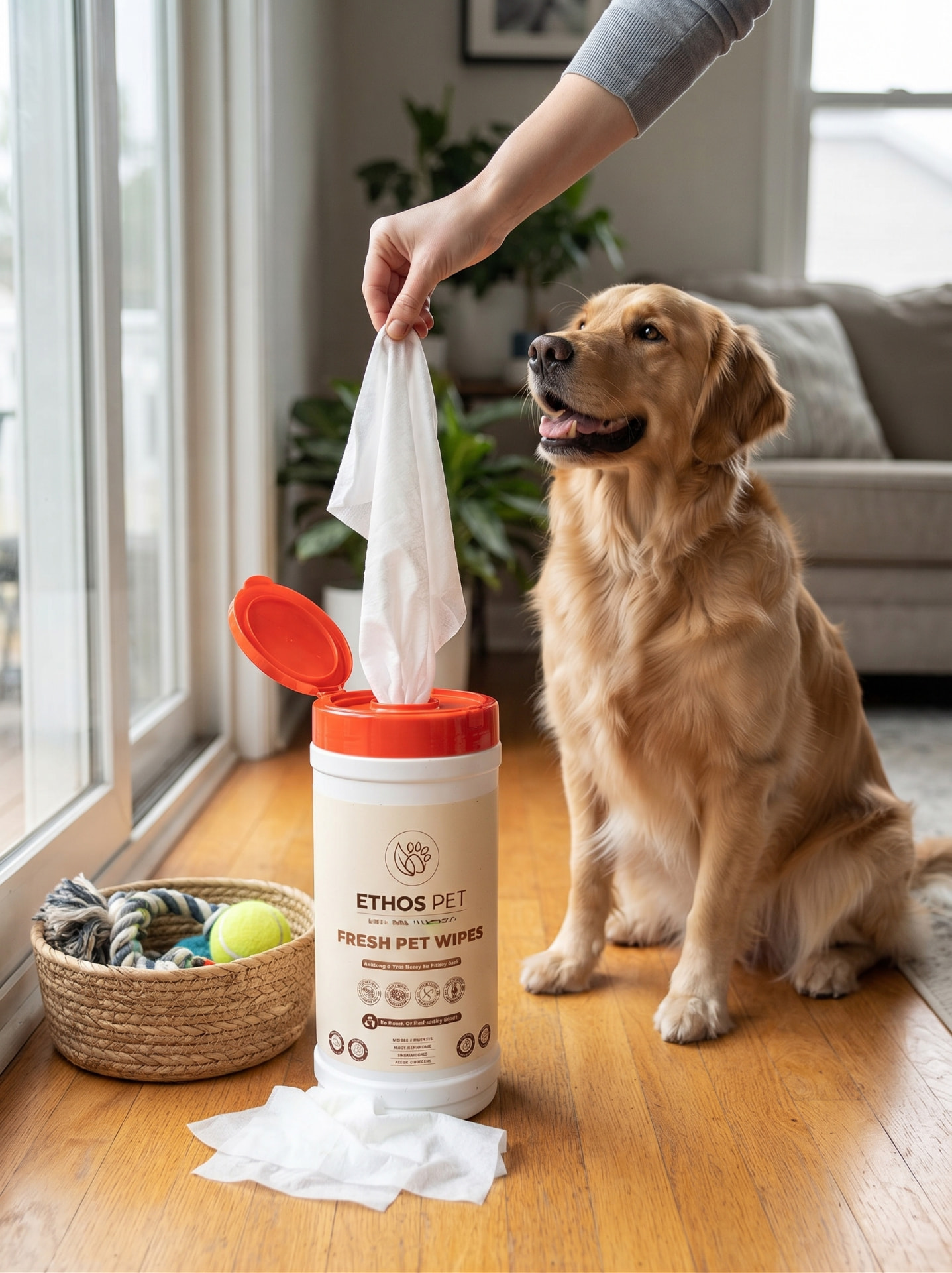 Fresh Pet Wipes — 6-Pack