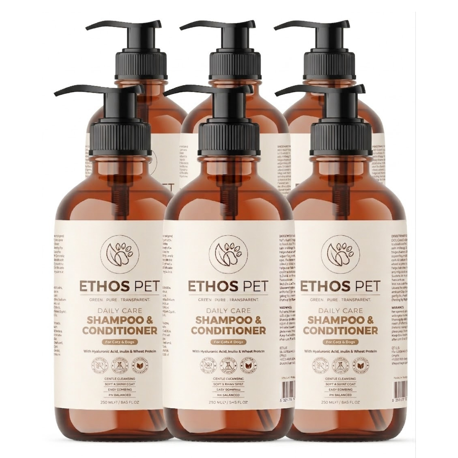 Daily Care Shampoo & Conditioner — 6-Pack