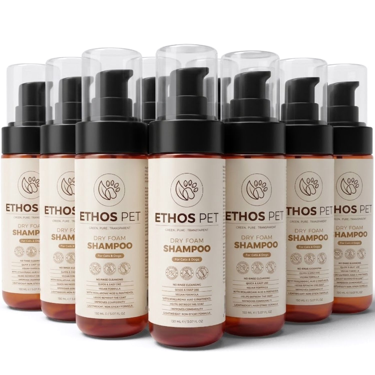 Dry Foam Shampoo — 12-Pack