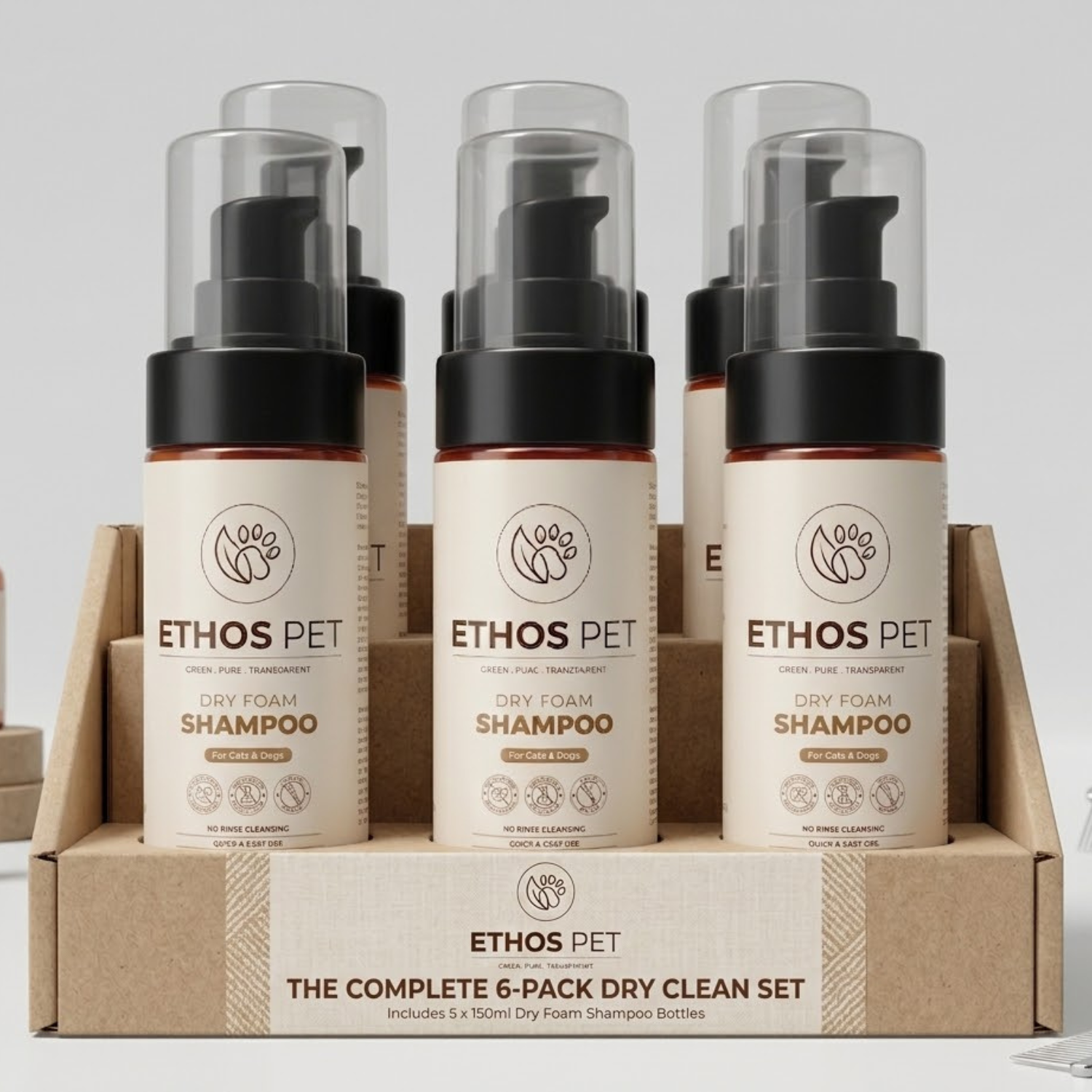 Dry Foam Shampoo — 6-Pack