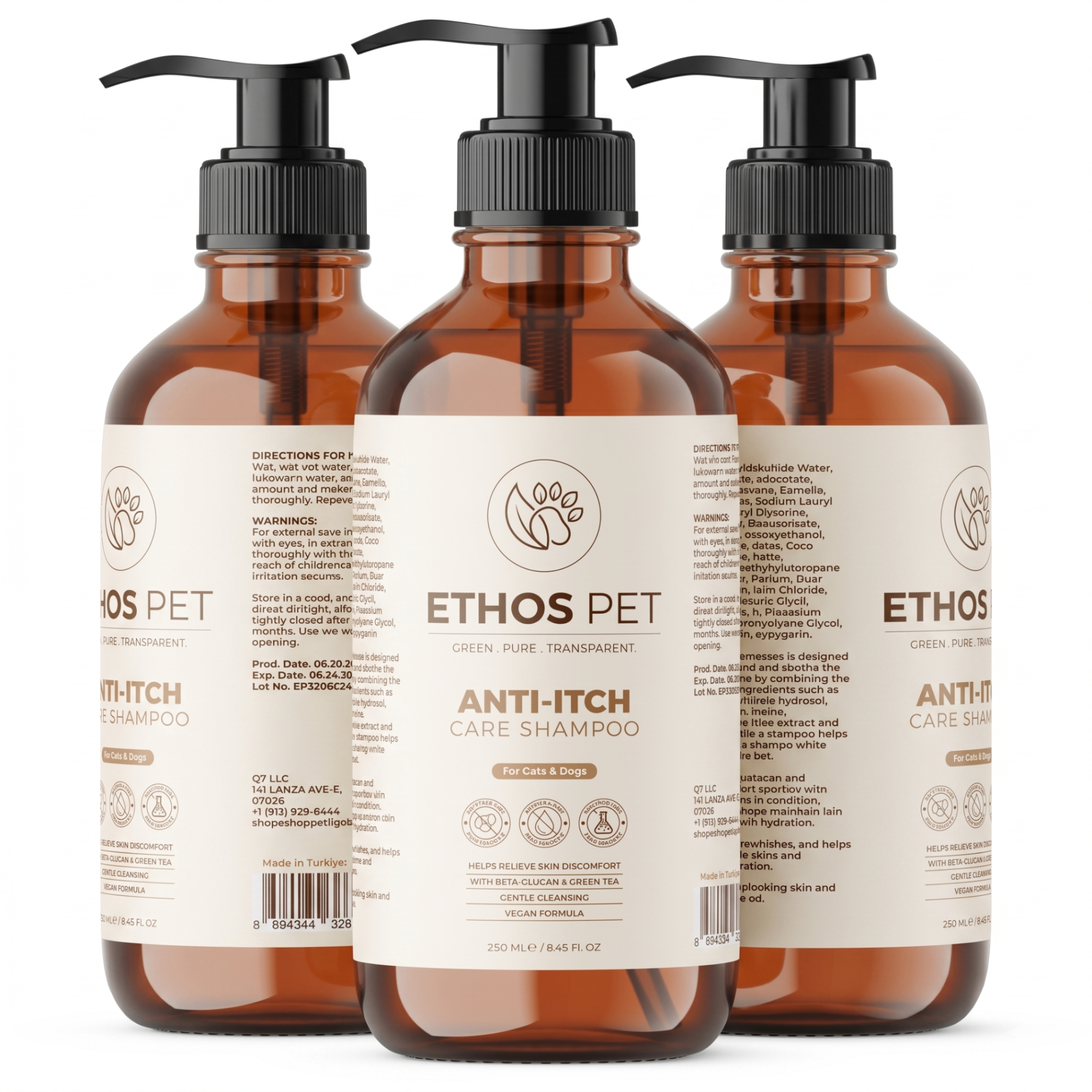 Anti-Itch Care Shampoo – 3-Pack Bundle